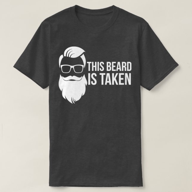 Dieser Bart wird als T Funny Bearded Geschenk 1 T-Shirt (Design vorne)