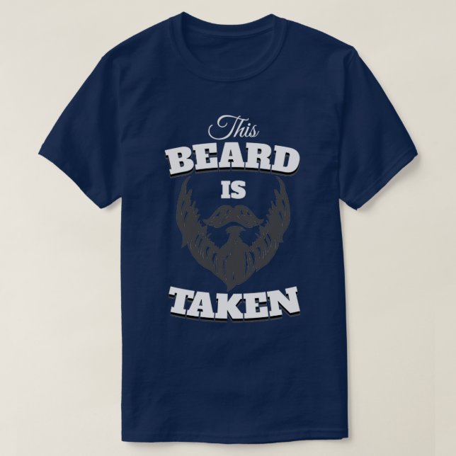 Dieser Bart wird lustige Bart Geschenke Bart daddy T-Shirt (Design vorne)