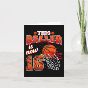 Dieser Basketballball-Baller ist jetzt 16 Jahre al Karte