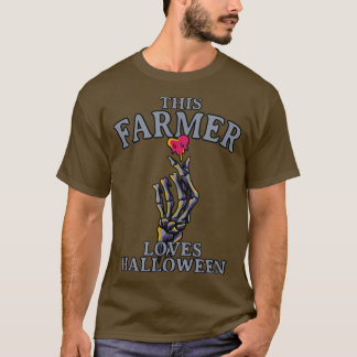 Dieser Bauer Lieben Halloween Farm Beängstigenden T-Shirt