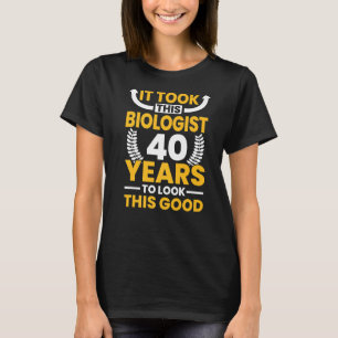Dieser Biologe brauchte 40 Jahre, um so gut auszus T-Shirt