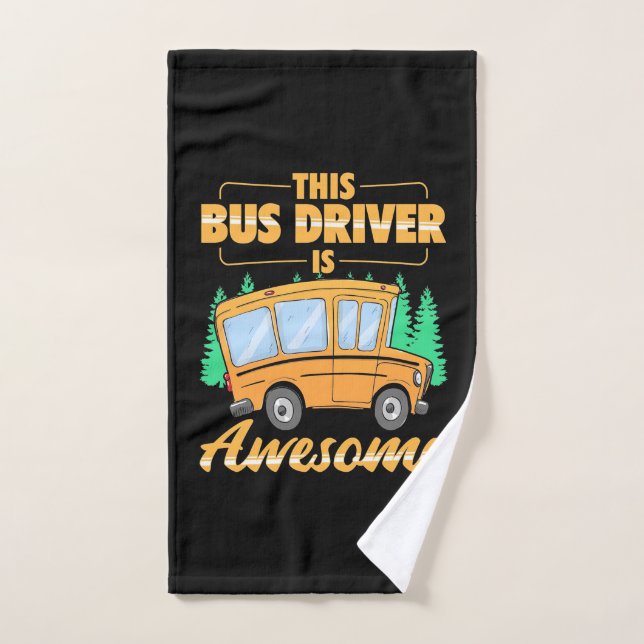 Dieser Busfahrer ist Phantastisch Handtuch (Handtuch)