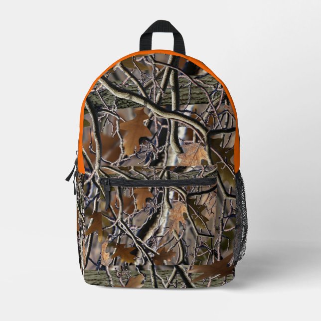 Dieser Camouflage-Rucksack ist ein Trend. Einzigar Bedruckter Rucksack (Vorderseite)