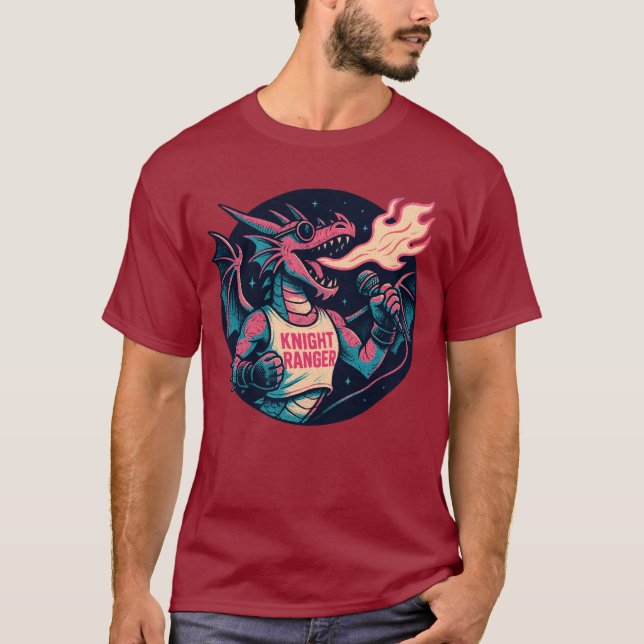 Dieser Drache spaltet Feuer T-Shirt (Vorderseite)
