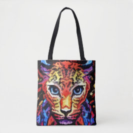 Dieser farbenfrohe Leopard-Look Tasche