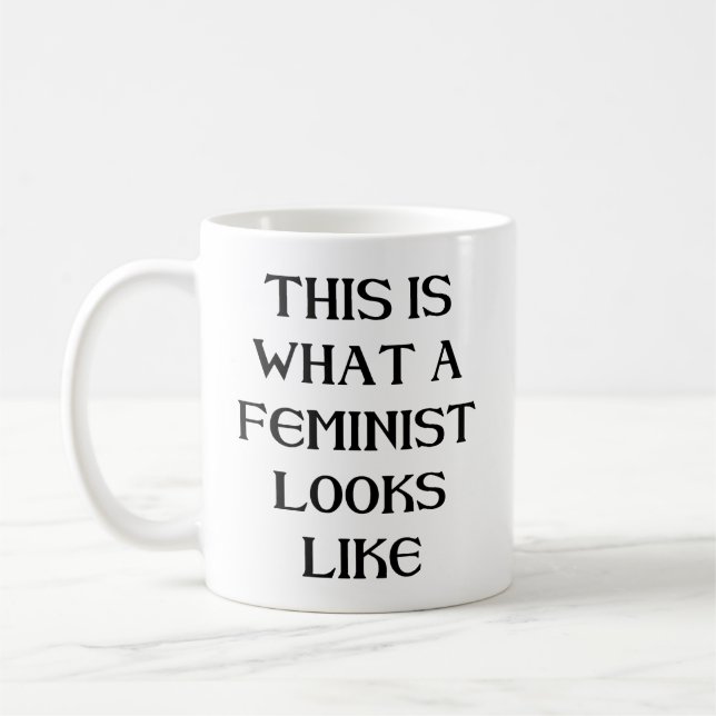 Dieser Feminist Kaffeetasse (Links)
