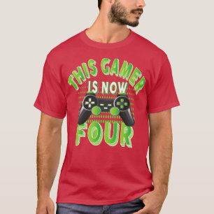 Dieser Gamer ist jetzt vier Jahre alt, Junge Video T-Shirt