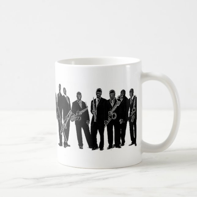 Dieser ganzer Jazz Kaffeetasse (Rechts)