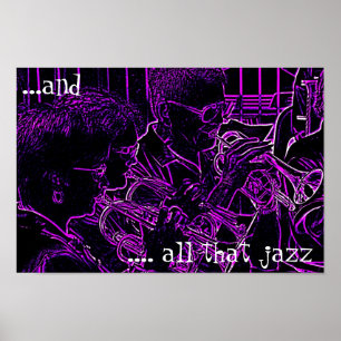 Dieser ganzer Jazz Poster