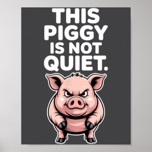 Dieser Ggy Ist Nicht Ruhig Litisch Lustiger Zitat- Poster