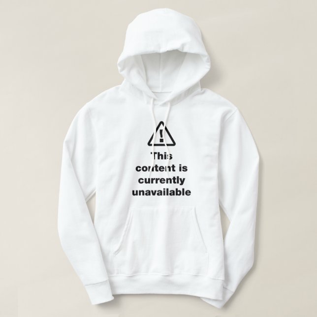 ⚠ dieser Inhalt ist derzeit nicht verfügbar Hoodie (Design vorne)