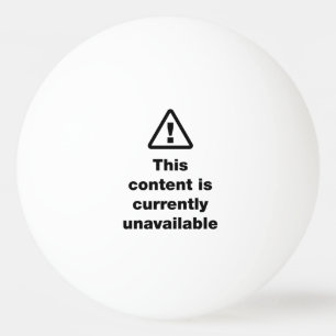 ⚠ dieser Inhalt ist derzeit nicht verfügbar Ping P Tischtennisball