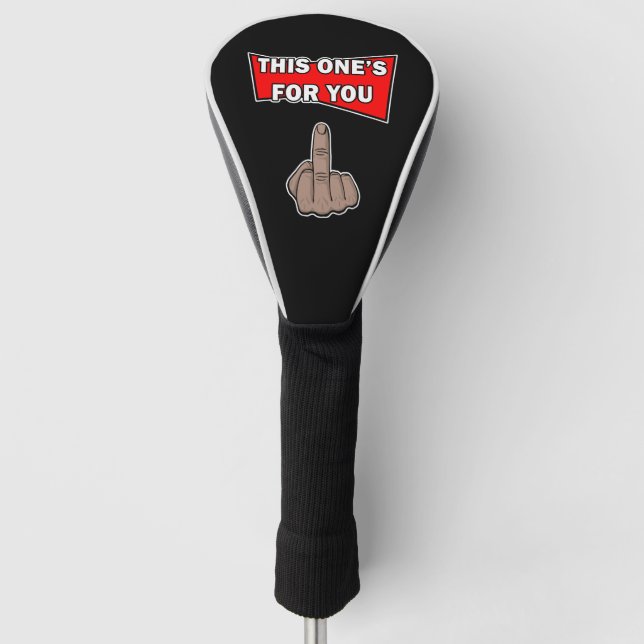 Dieser ist für Sie geeignet. Golf Headcover (Vorderseite)
