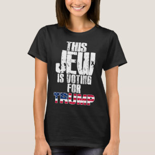 Dieser Jude wählt Trump, jüdischer republikanische T-Shirt