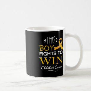 Dieser Junge kämpft um das Bewusstsein für Krebs i Kaffeetasse