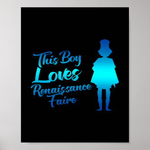 Dieser Junge Liebe trainiert Kleinkindschleuse Poster
