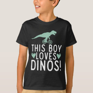 Dieser Junge Lieben Dinos Fossils Dinsosaur T-Shirt