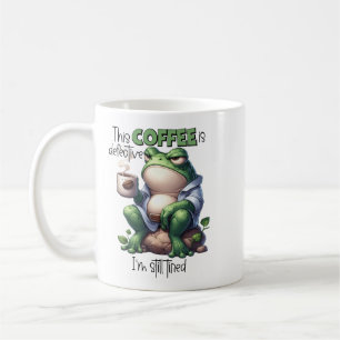 "Dieser Kaffee ist kaputt" Grumpy Frog Tasse