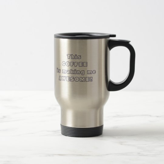 Dieser Kaffee, wenn mich fantastisches Zitat Reisebecher