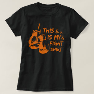 Dieser Kampf ist mein Kampf gegen Leukämie Bewusst T-Shirt