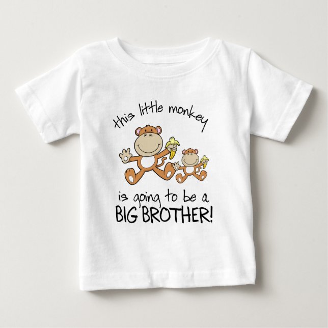 dieser kleine Affenbruder Baby T-shirt (Vorderseite)