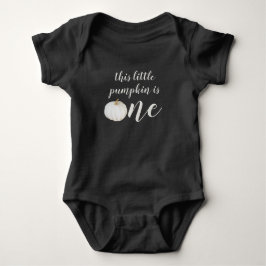 Dieser kleine Kürbis ist ein erster Geburtstag Baby Strampler