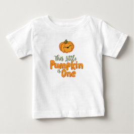 Dieser kleine Kürbis ist einer! Baby T-shirt