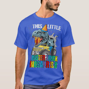 Dieser kleine Monster Truck Dinosaurier ist der 8. T-Shirt