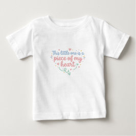 "Dieser kleine Samen ist ein Stück meines Herzens" Baby T-shirt