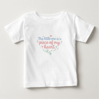 "Dieser kleine Samen ist ein Stück meines Herzens" Baby T-shirt