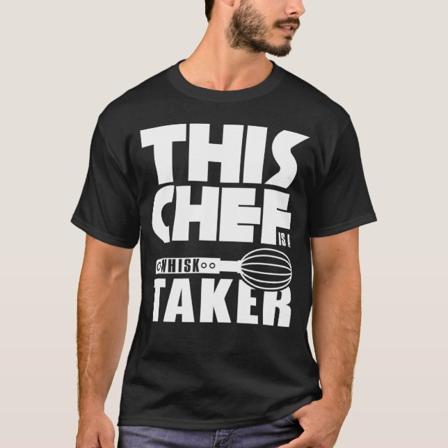 Dieser Koch ist ein Whisky-Taker-Koch T-Shirt (Vorderseite)