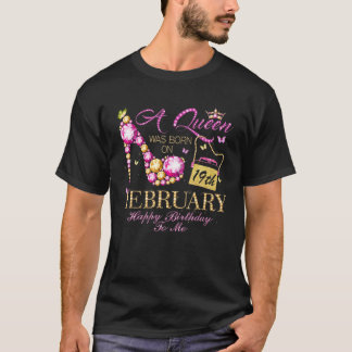 Dieser König war am 19. Februar des 19. T-Shirts A