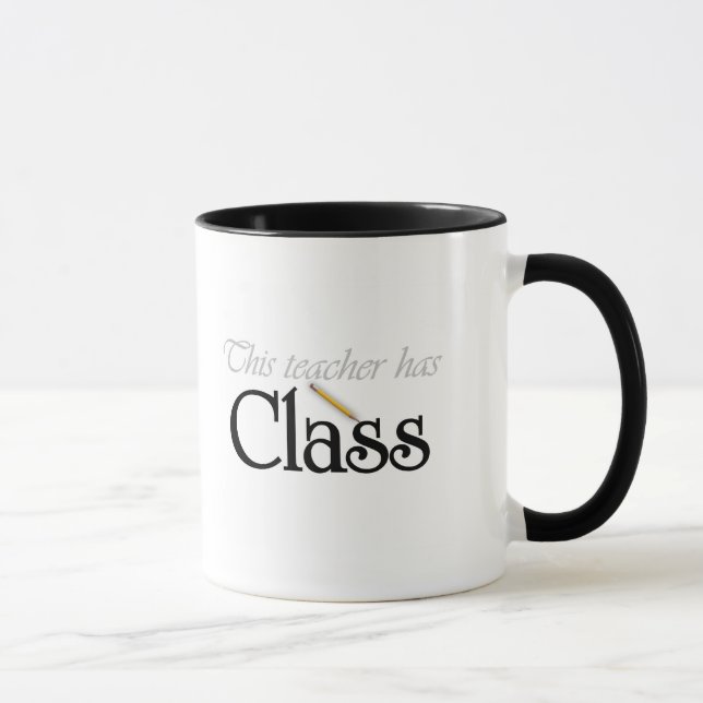 Dieser Lehrer hat Klassen-T-Shirts und Geschenke Tasse (Rechts)