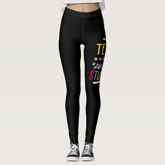 Dieser Lehrer hat Phantastischen Schüler Leggings (Vorderseite)