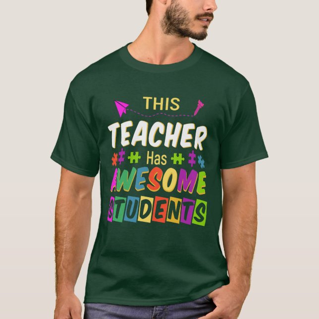 DIESER LEHRER HAT PHANTASTISCHEN STUDENTEN T-Shirt (Vorderseite)