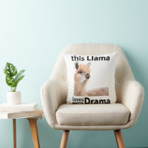 Dieser Llama Lieben einige Drama Funny Llama