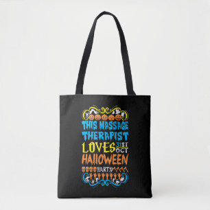 Dieser Massagetherapeut liebt den 31. Okt Hallowee Tasche