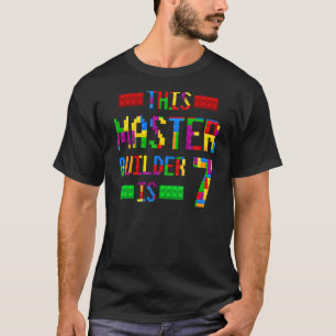 Dieser Meisterbauer 7 Jahre alt Geboren 2015 Siebt T-Shirt