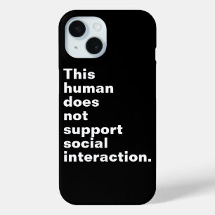 Dieser Mensch unterstützt keine soziale Interaktio Case-Mate iPhone Hülle