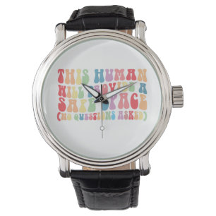 Dieser Mensch wird einen sicheren Raum für Schwule Armbanduhr