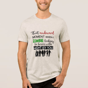 Dieser Moment ist lustig Tri-Blend Shirt