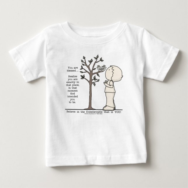 Dieser Ort Baby T-shirt (Vorderseite)