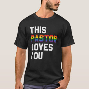 Dieser Pastor Lieben Sie schwulen Lesben T-Shirt