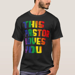 Dieser Pastor Lieben Sie stolz LGBt stolz Ally Gay T-Shirt