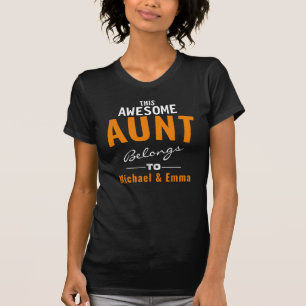Dieser Phantastische Tante gehört zum Hinzufügen T-Shirt