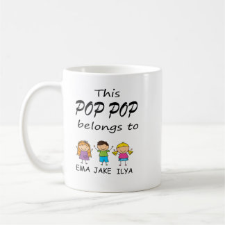 Dieser Pop Pop gehört Kaffeetasse