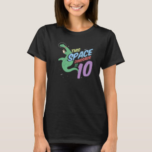 Dieser Raum Dinosaurier ist 10 Jahre alt Geboren 2 T-Shirt
