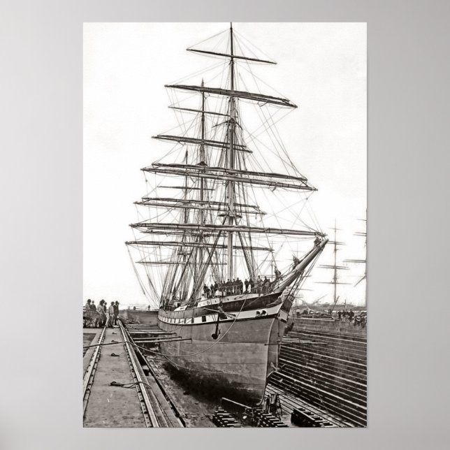 Dieser Schiffstalus 1892 Poster (Vorne)