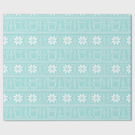 Dieser Schneemonengeschenkwaps Geschenkpapier