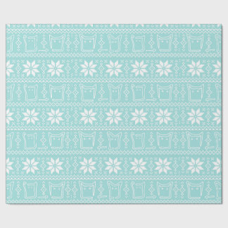 Dieser Schneemonengeschenkwaps Geschenkpapier